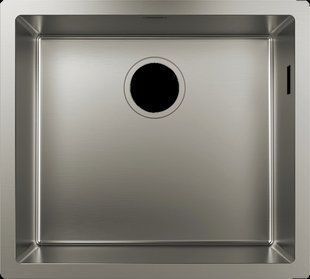 Кухонная мойка Hansgrohe S71 S719-U500 сталь stainless steel 43427800, Нержавеющая сталь