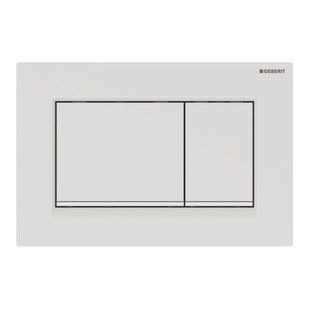 Клавиша смыва Geberit Sigma30 белая 115.883.01.1, Белый матовый