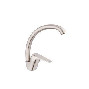 Смеситель для кухни Kroner KRM Odra - N035 CV021219, Хром матовый