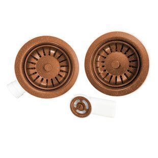 Сифон подвійний для кухонної мийки Adamant FSA-02 terra-cotta 00011, Цемент матовий