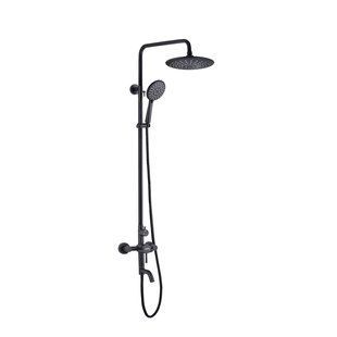 Душова система Kroner KRP Edelstahl Klassisch - SCH063 CV025650, Черный матовый