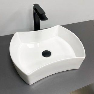 Умывальник VBI Talone white накладний VBI-017400, Білий