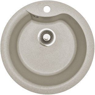 Кухонная мойка Adamant Wave &Oslash;485x210 terra 218223, Терра