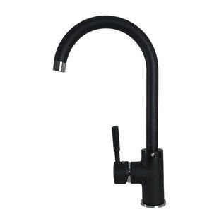 Змішувач для кухні Globus Lux Lazer GLLR-203S-BB, Чорний/золото