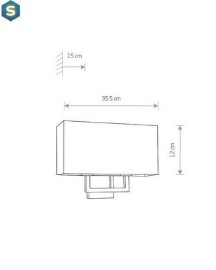 Бра Nowodvorski 9304 Hotel E27 2x60W IP20 Chrom