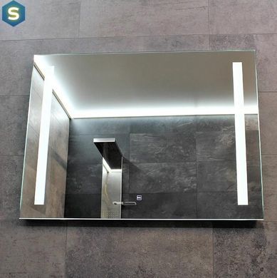 Зеркало Dusel DE-M1041 75x120, Белый