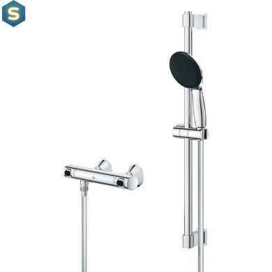 Комплект змішувачів для душу з термостатом Grohe QuickFix UA202503TS, Хром