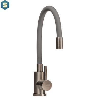 Змішувач для кухні Globus Lux Alpen SUS-203SG, Графит