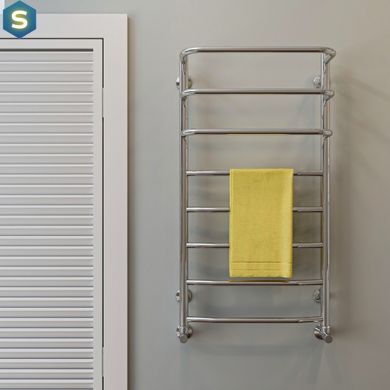 Рушникосушарка KOSSER Каскад Трапеція 900х530/8, Сріблястий, Нижнє