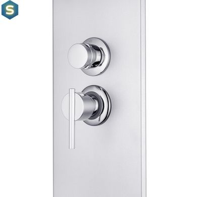 Душовий бокс Kroner KRP Enzo - WD.C.F.F. 90x90 см CV031573, Хром матовий, матовий