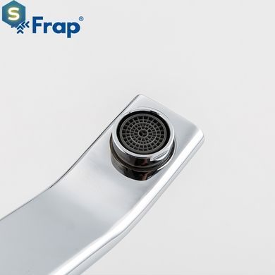 F4546 Змішувач для кухні короткий гусак гайка &Oslash;35 Frap 1/10, Хром