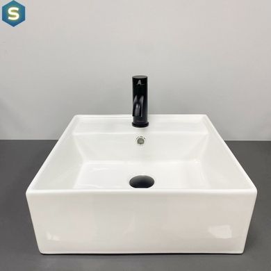Умивальник (раковина) VBI TERAMO S WHITE накладний, Білий