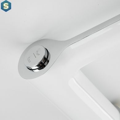 Смеситель для ванны на борт Gappo G1103-8, белый/хром, Хром