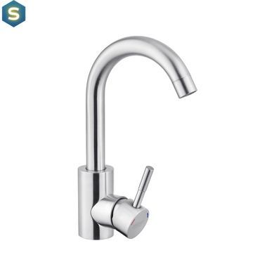 Смеситель для раковины Kroner KRP Edelstahl Klassisch - ESG011 CV022999, Хром матовый