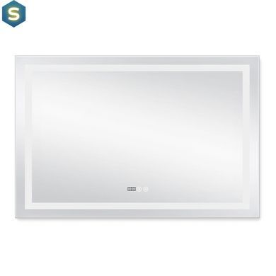 Дзеркало Qtap Mideya 1200х800 (DC-F613) з LED-підсвічуванням та антизапотіванням QT2078F613W, Білий