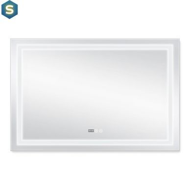 Дзеркало Qtap Mideya 1200х800 (DC-F613) з LED-підсвічуванням та антизапотіванням QT2078F613W, Білий