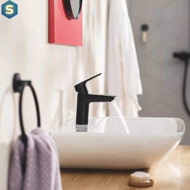Набір змішувачів 3 в 1 для ванної кімнати Grohe QuickFix Start Black UA303301SQ, Черный матовый