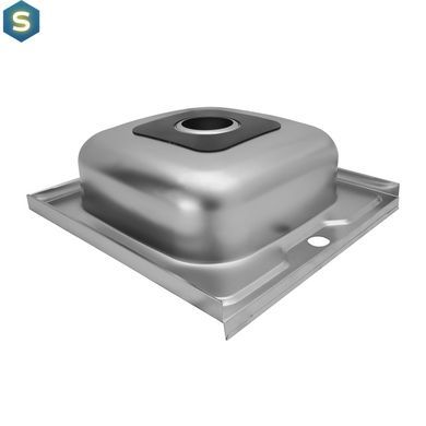 Кухонная мойка Kroner KRP Dekor-5050 (0,6 мм) CV022811, Decor