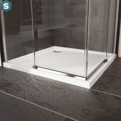 Душевой поддон Huppe Purano из искусственного камня 80x80см 202160.055, Белый