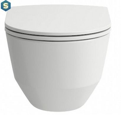 Унитаз подвесной Laufen Pro Rimless H8669570000001 с сидением Soft Close Slim, Белый