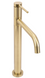 Смеситель для умывальника Rea Lugano Slim brushed gold высокий REA-B4420, Золотой