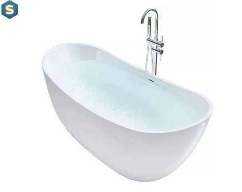 Ванна акрилова окремостояча Rea Ferrano 180x80 white REA-W0098, Білий