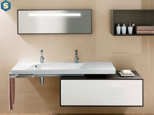 Умывальник Hatria Grandangolo 150x50 YXNV01, Белый