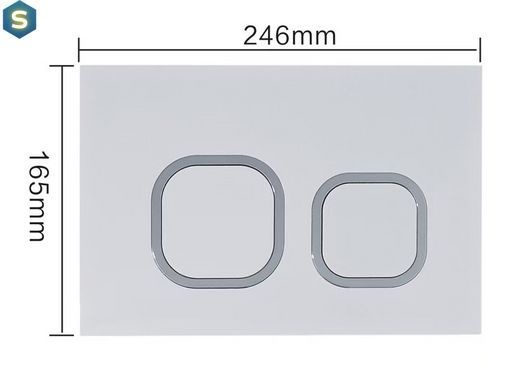 Клавіша змиву Koller Pool Neo білий KP-NE-003, Білий