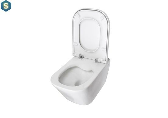 Унітаз підвісний Roca Gap Clean Rim A34H47C000 з кришкою Soft Close, Білий
