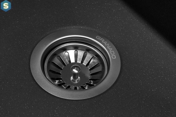 Кухонна мийка Granado Lerida black shine 0401