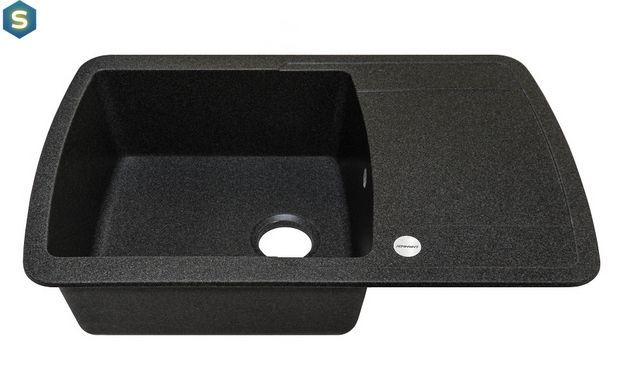 Кухонная мойка Adamant Optimaks 775x495x200 графит 535223, Графит