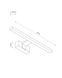 Світильник Nowodvorski 10673 Cezanne LED 1x12W 3000K 900Lm IP44 Wh