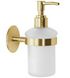 Дозатор для рідкого мила Rea 322217B brushed gold REA-77026, Золотий