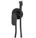 Набор гигиенического душа Mexen Milo black MEX-7599350-70, Черный матовый
