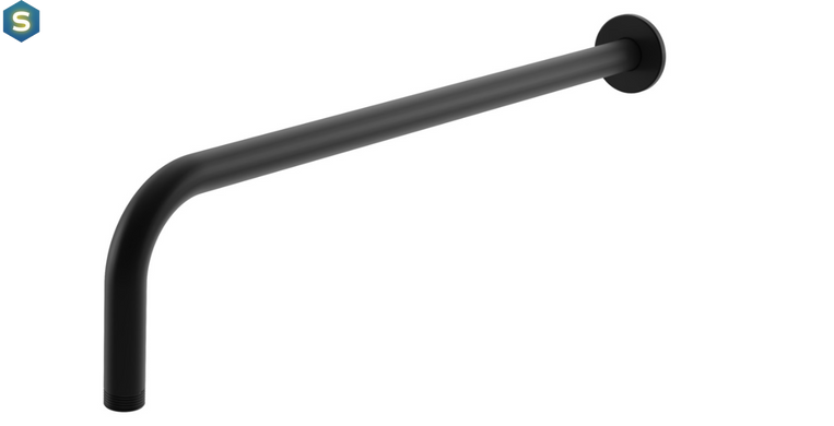 Душова система прихованного монтажу Kohlman Roxin Black + Box прихованого монтажу QW210RBR30, Черный матовый