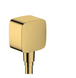 Шлангове під'єднання Hansgrohe FixFit E зі зворотнім клапаном Polished Gold Optic 26457990