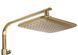 Душевая система Rea Tom brushed gold с термостатом REA-P5004, Золотой