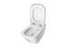 Унітаз підвісний Roca Gap Clean Rim A34H47C000 з кришкою Soft Close, Білий