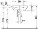 Умывальник Duravit DuraStyle 60x44 2319600000, Белый