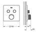 Термостат скрытого монтажа Grohe Grohtherm Smartcontrol 29124000