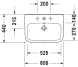 Умывальник Duravit DuraStyle 60x44 2319600000, Белый