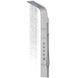 Душова панель Corsan Kaskada silver LED A014MSLLED, Каппучино