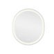 Зеркало Qtap Gemini 800х700 с LED-подсветкой Touch, с антизапотеванием, с диммером температуры цвета (3000-6500K) Reverse QT2578R8071W