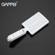 G3007-8 Змішувач для ванни підлоговий короткий гусак білий/хром &Oslash;35 Gappo Jacob 1/3, Білий