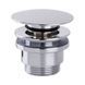 Донный клапан Topaz TK-15A (Click-clack), Хром