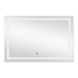 Дзеркало Qtap Mideya 1200х800 (DC-F613) з LED-підсвічуванням та антизапотіванням QT2078F613W, Білий