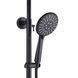 Душова система Kroner KRP Edelstahl Klassisch - SCH063 CV025650, Черный матовый