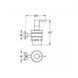 Дозатор для мыла Grohe Essentials Cube 40756001