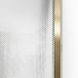 Душевая стенка Rea Aero ombre 90 matt brushed gold REA-K2463, матовый, золотой