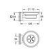 Мыльница с держателем Grohe QuickFix Start Cube 41096000, Хром